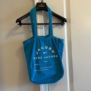 Marc by Marc Jacobs turquoise tote bag